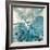 The Teal Sea-M Mercado-Framed Art Print