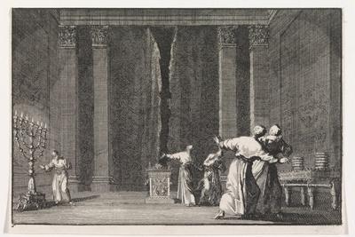 The Tearing of the Temple Curtain (The Curtain of the Temple Was