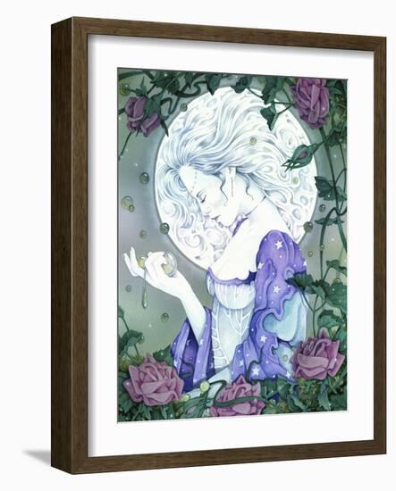 The Tears of Luna-Linda Ravenscroft-Framed Giclee Print