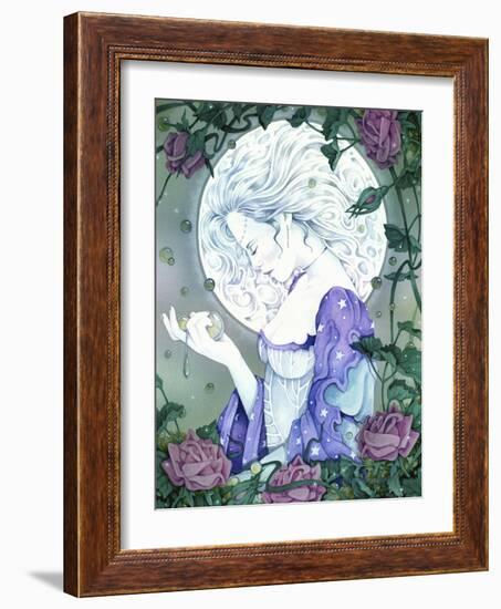 The Tears of Luna-Linda Ravenscroft-Framed Giclee Print