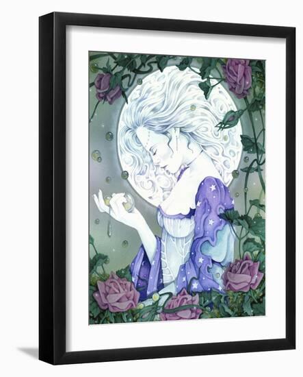 The Tears of Luna-Linda Ravenscroft-Framed Giclee Print