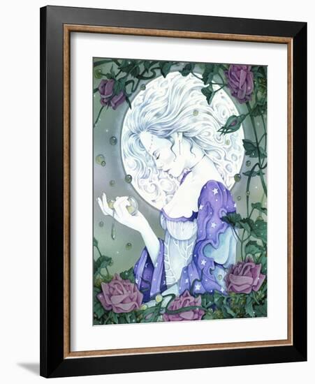 The Tears of Luna-Linda Ravenscroft-Framed Giclee Print