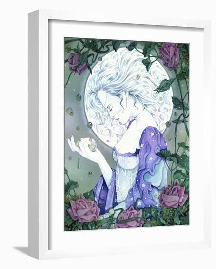 The Tears of Luna-Linda Ravenscroft-Framed Giclee Print