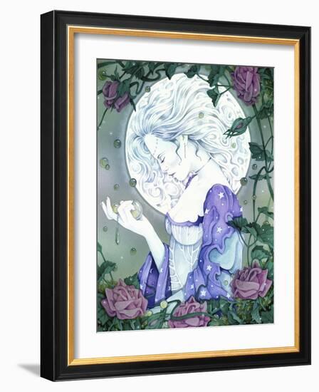 The Tears of Luna-Linda Ravenscroft-Framed Giclee Print