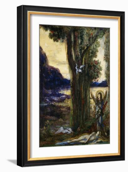 The Tears of Orpheus-Gustave Moreau-Framed Giclee Print