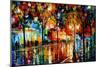 The Tears Of The Fall-Leonid Afremov-Mounted Art Print