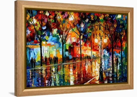 The Tears Of The Fall-Leonid Afremov-Framed Stretched Canvas