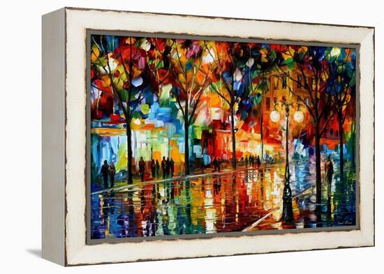 The Tears Of The Fall-Leonid Afremov-Framed Stretched Canvas