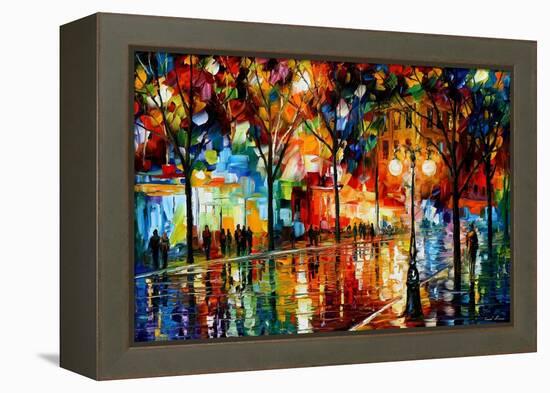 The Tears Of The Fall-Leonid Afremov-Framed Stretched Canvas