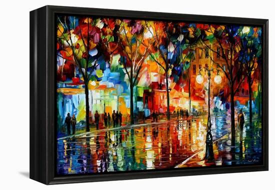 The Tears Of The Fall-Leonid Afremov-Framed Stretched Canvas