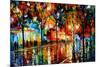 The Tears Of The Fall-Leonid Afremov-Mounted Art Print