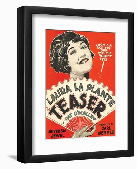 The Teaser - 1925-null-Framed Giclee Print