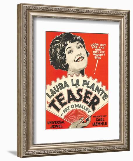 The Teaser - 1925-null-Framed Giclee Print