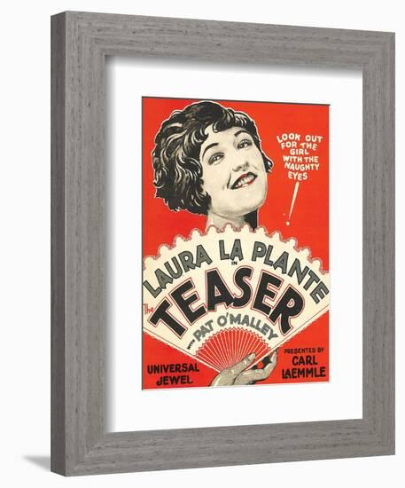 The Teaser - 1925-null-Framed Giclee Print