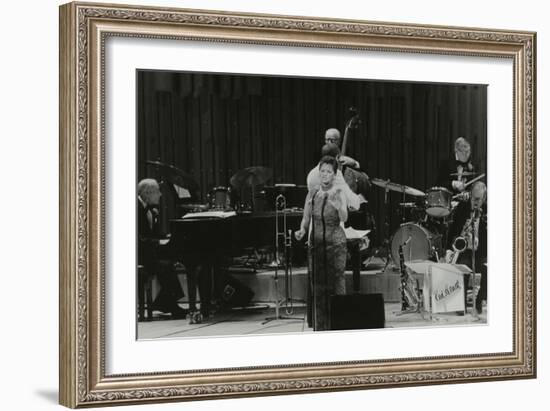 The Ted Heath Orchestra Performing Live, London, 1985-Denis Williams-Framed Photographic Print