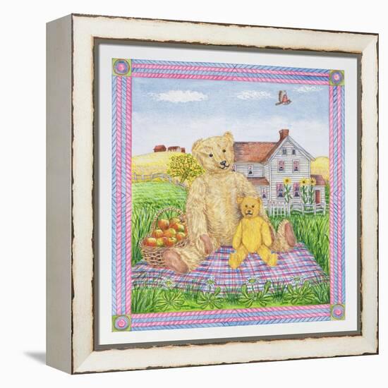 The Teddy Bears' Picnic-Catherine Bradbury-Framed Premier Image Canvas