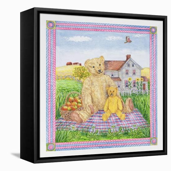 The Teddy Bears' Picnic-Catherine Bradbury-Framed Premier Image Canvas