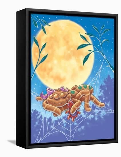 The Teeny Sleepy Spider - Turtle-Catherine G. Bratton-Framed Premier Image Canvas