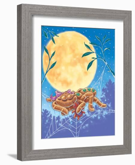 The Teeny Sleepy Spider - Turtle-Catherine G. Bratton-Framed Giclee Print