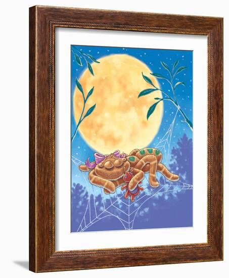 The Teeny Sleepy Spider - Turtle-Catherine G. Bratton-Framed Giclee Print