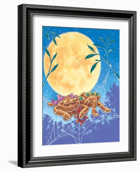 The Teeny Sleepy Spider - Turtle-Catherine G. Bratton-Framed Giclee Print