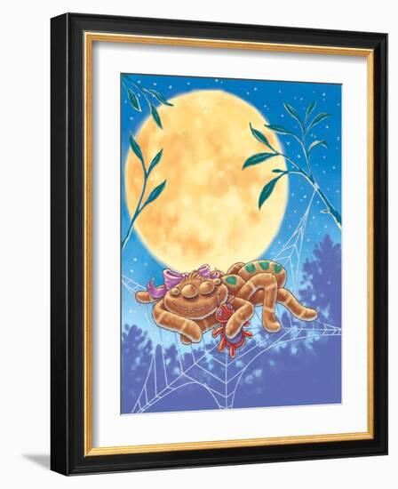 The Teeny Sleepy Spider - Turtle-Catherine G. Bratton-Framed Giclee Print