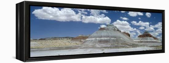 The Teepes Cones, Painted Desert and Petrified Forest, Arizona, USA, May 2007-Philippe Clement-Framed Premier Image Canvas