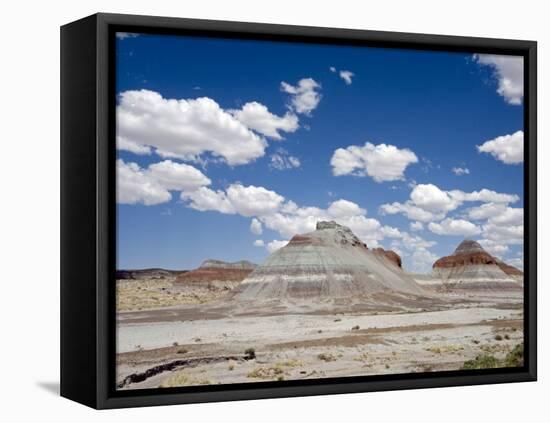 The Teepes Cones, Painted Desert and Petrified Forest Np, Arizona, USA, May 2007-Philippe Clement-Framed Premier Image Canvas