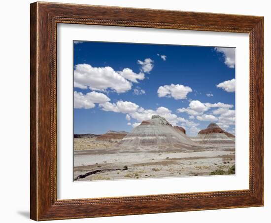 The Teepes Cones, Painted Desert and Petrified Forest Np, Arizona, USA, May 2007-Philippe Clement-Framed Photographic Print