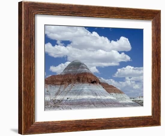 The Teepes Cones, Painted Desert and Petrified Forest Np, Arizona, USA, May 2007-Philippe Clement-Framed Photographic Print