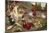 The Telling of One of the Decameron Stories-Italian School-Mounted Giclee Print