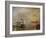 The Temeraire Towed to Her Last Berth (AKA The Fighting Temraire)-JMW Turner-Framed Giclee Print