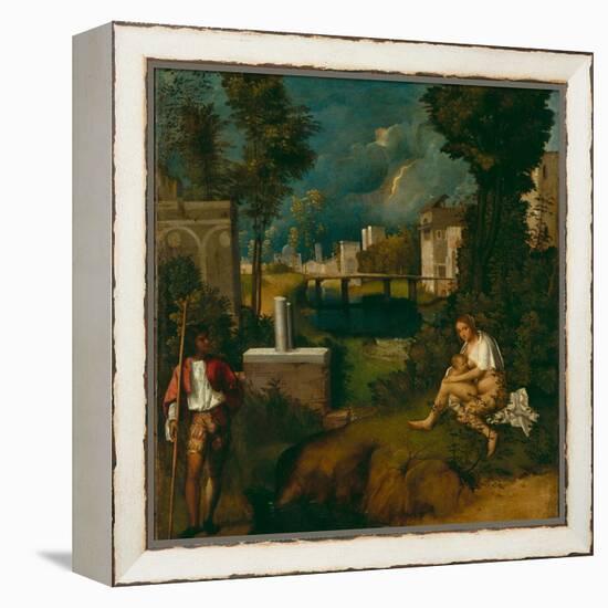 The Tempest, C.1508-Giorgione-Framed Premier Image Canvas