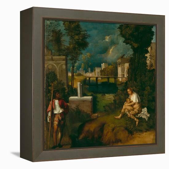 The Tempest, C.1508-Giorgione-Framed Premier Image Canvas