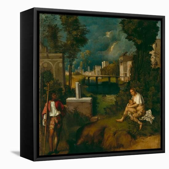 The Tempest, C.1508-Giorgione-Framed Premier Image Canvas