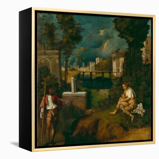 The Tempest, C.1508-Giorgione-Framed Premier Image Canvas