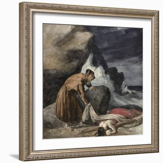 The Tempest, C.1821-23-Theodore Gericault-Framed Giclee Print