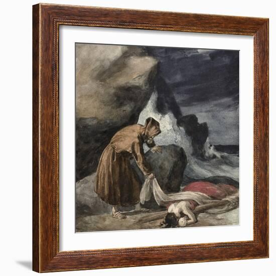 The Tempest, C.1821-23-Theodore Gericault-Framed Giclee Print