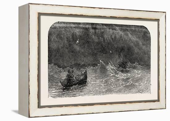 The Tempest Prospero Adrift, Shakespeare, 1860-null-Framed Premier Image Canvas