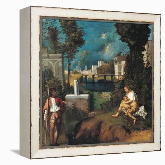 The Tempest-Giorgione da Castelfranco-Framed Premier Image Canvas