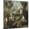 The Tempest-Giorgione-Mounted Art Print