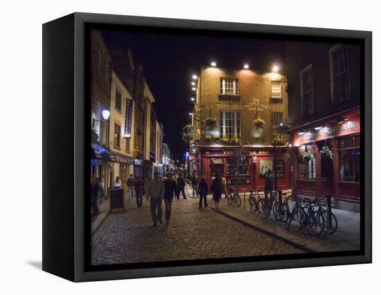 The Temple Bar Pub, Temple Bar, Dublin, County Dublin, Republic of Ireland (Eire)-Sergio Pitamitz-Framed Premier Image Canvas