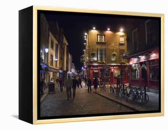 The Temple Bar Pub, Temple Bar, Dublin, County Dublin, Republic of Ireland (Eire)-Sergio Pitamitz-Framed Premier Image Canvas