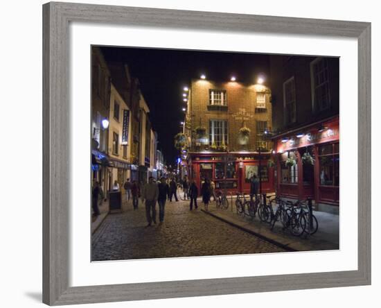 The Temple Bar Pub, Temple Bar, Dublin, County Dublin, Republic of Ireland (Eire)-Sergio Pitamitz-Framed Photographic Print