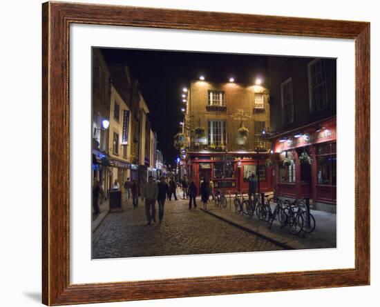 The Temple Bar Pub, Temple Bar, Dublin, County Dublin, Republic of Ireland (Eire)-Sergio Pitamitz-Framed Photographic Print