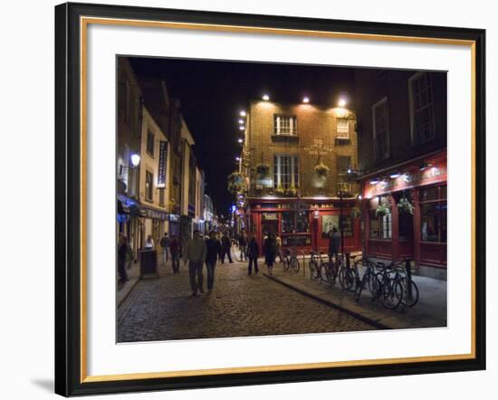 The Temple Bar Pub, Temple Bar, Dublin, County Dublin, Republic of Ireland (Eire)-Sergio Pitamitz-Framed Photographic Print