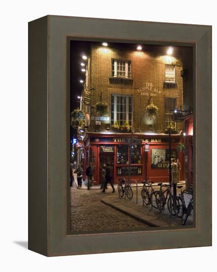 The Temple Bar Pub, Temple Bar, Dublin, County Dublin, Republic of Ireland (Eire)-Sergio Pitamitz-Framed Premier Image Canvas