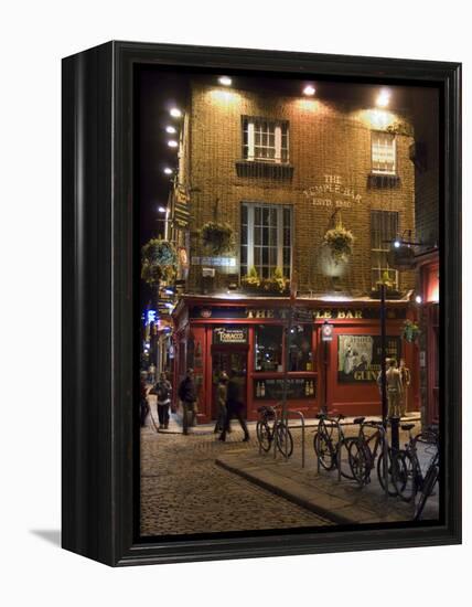 The Temple Bar Pub, Temple Bar, Dublin, County Dublin, Republic of Ireland (Eire)-Sergio Pitamitz-Framed Premier Image Canvas