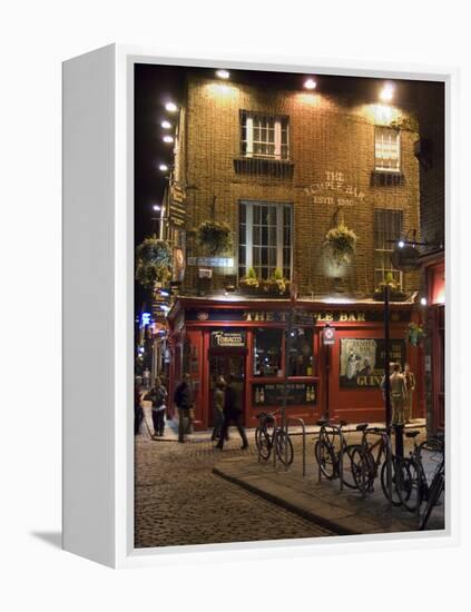 The Temple Bar Pub, Temple Bar, Dublin, County Dublin, Republic of Ireland (Eire)-Sergio Pitamitz-Framed Premier Image Canvas