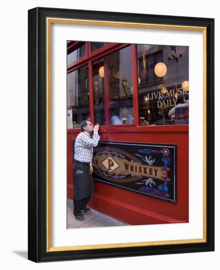 The Temple Bar Pub, Temple Bar, Dublin, County Dublin, Republic of Ireland (Eire)-Sergio Pitamitz-Framed Photographic Print